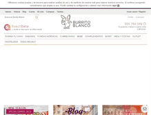 Tablet Screenshot of burritoblanco.com